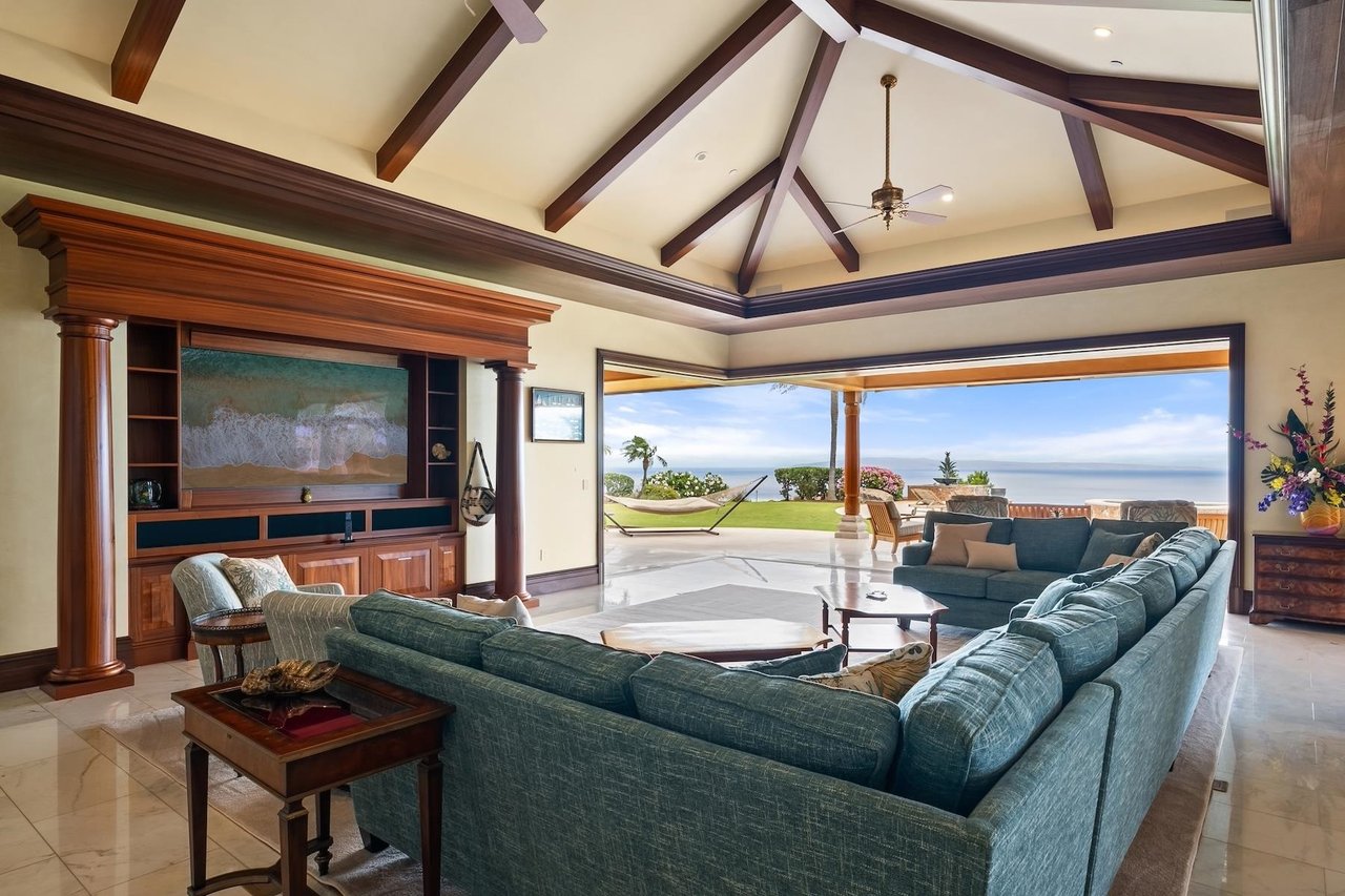MAUI - LAHAINA - MAKILA NUI - 6,640 SQ FT RESIDENCE  52 ACRES OCEAN VIEW ESTATE - $11,500,000