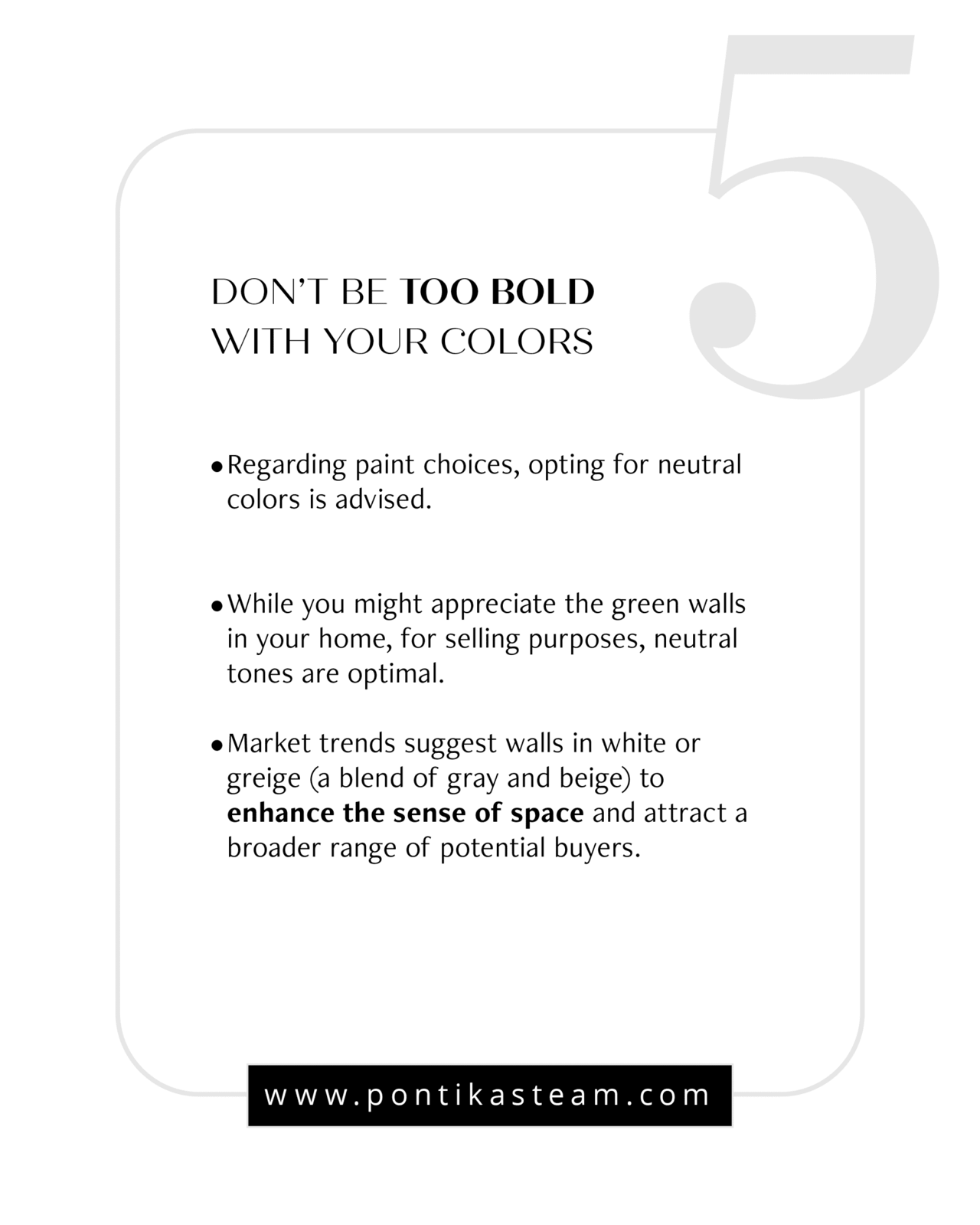 Sellers : 5 Things Not to Do Before Selling