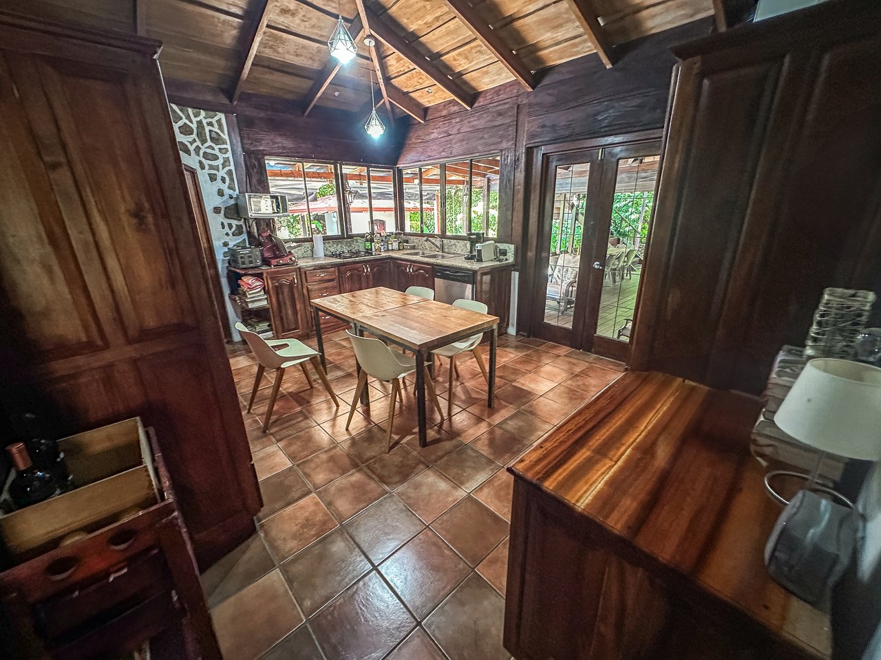 A riverfront 3-bed home on a large property In Ojochal, Costa Rica