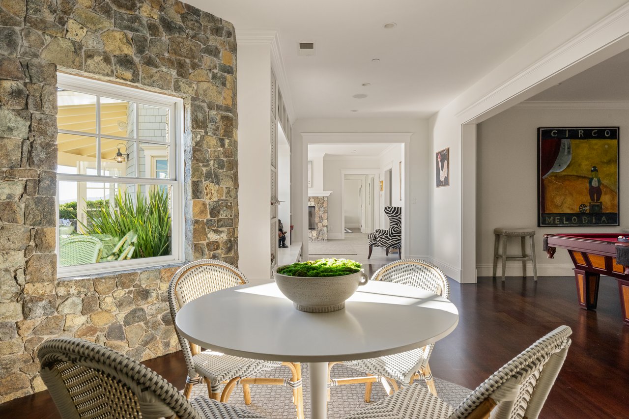 Exceptional East Coast-Inspired Estate with Sweeping Views of San Francisco and the Golden Gate Bridge