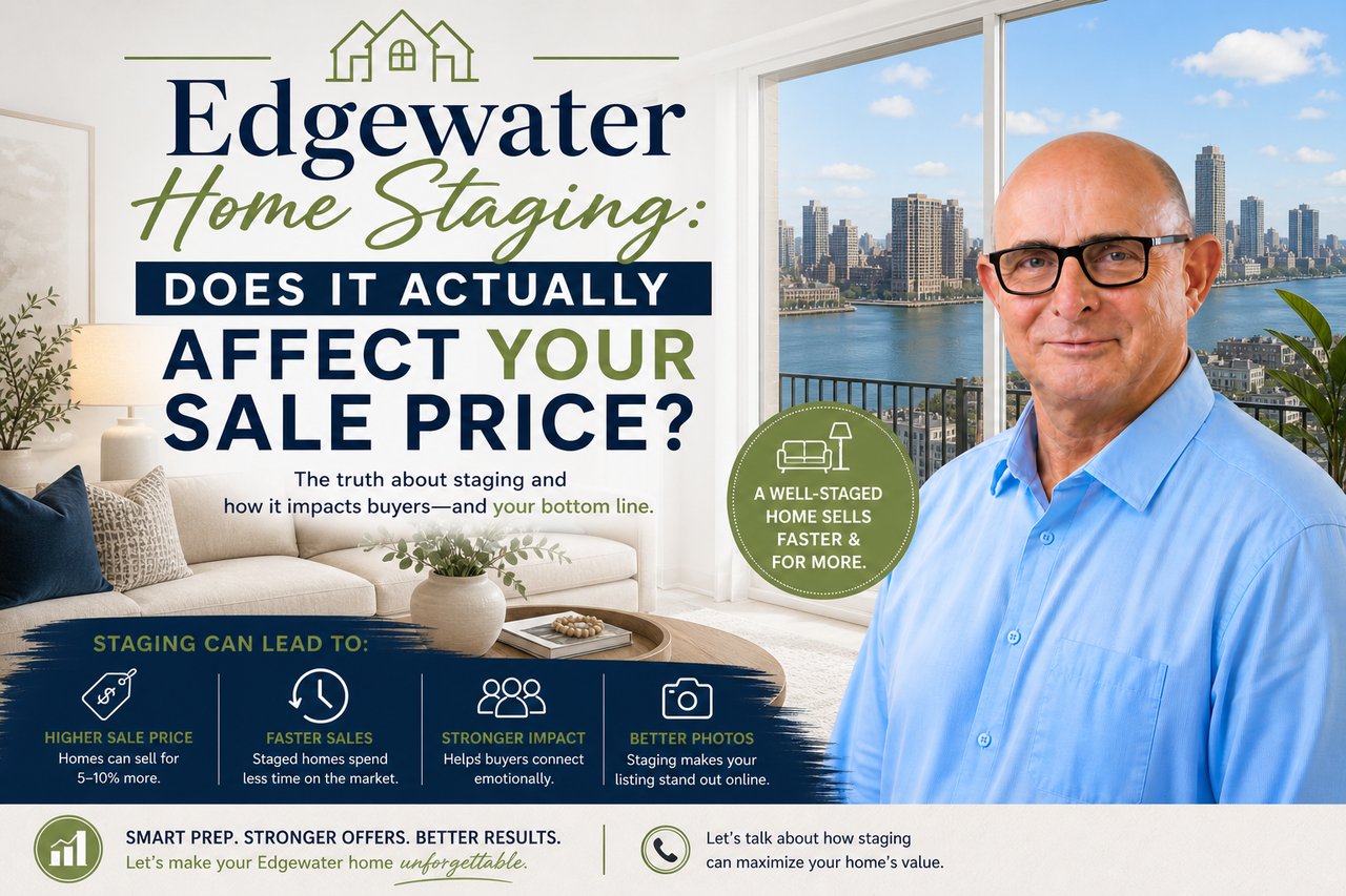 Edgewater Home Staging: Does It Actually Affect Your Sale Price?