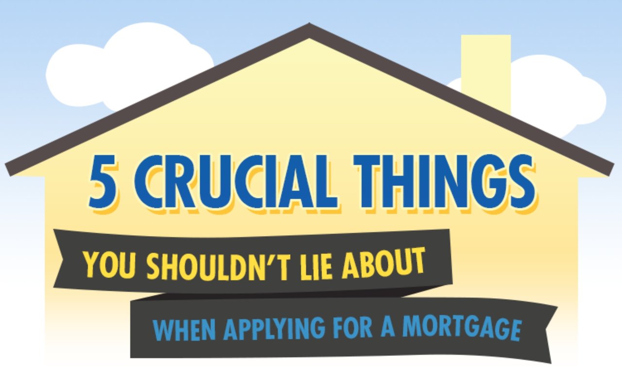 5 Crucial Things You Shouldn't Lie About When Applying For A Mortgage