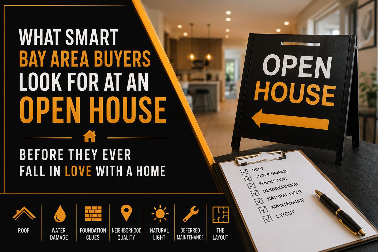 What Smart Bay Area Buyers Look For at an Open House Before They Ever Fall in Love with a Home
