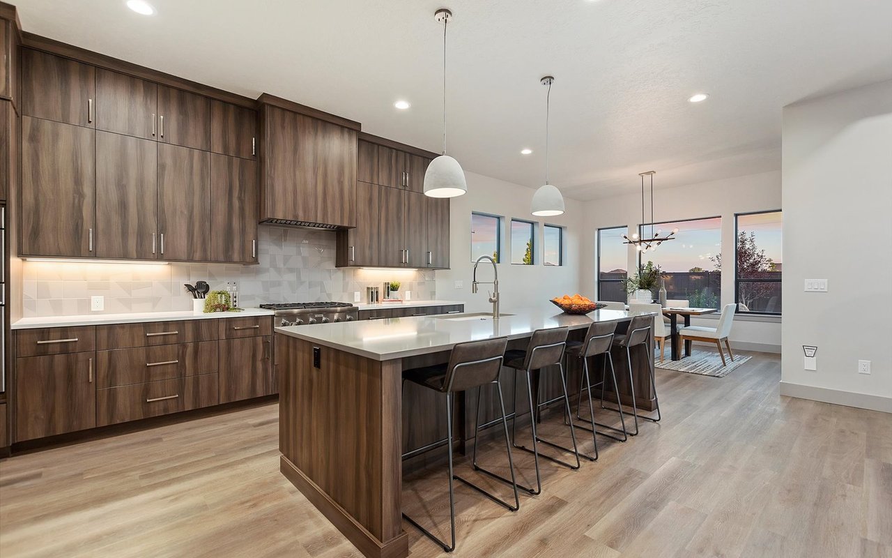 Contemporary Craftsman with Front Entry Courtyard