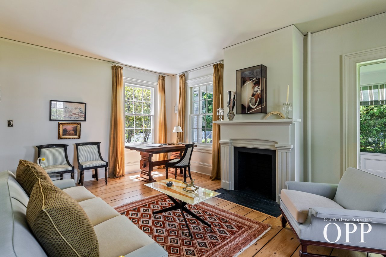 A Bellport Village Greek Revival, Featured in Architectural Digest