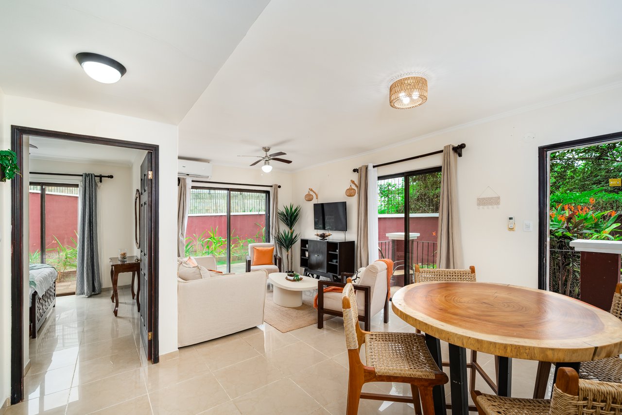 Balcones del Pacifico #7 | Ground-Floor Condo in Tamarindo – Walk to Beach & Pool Access