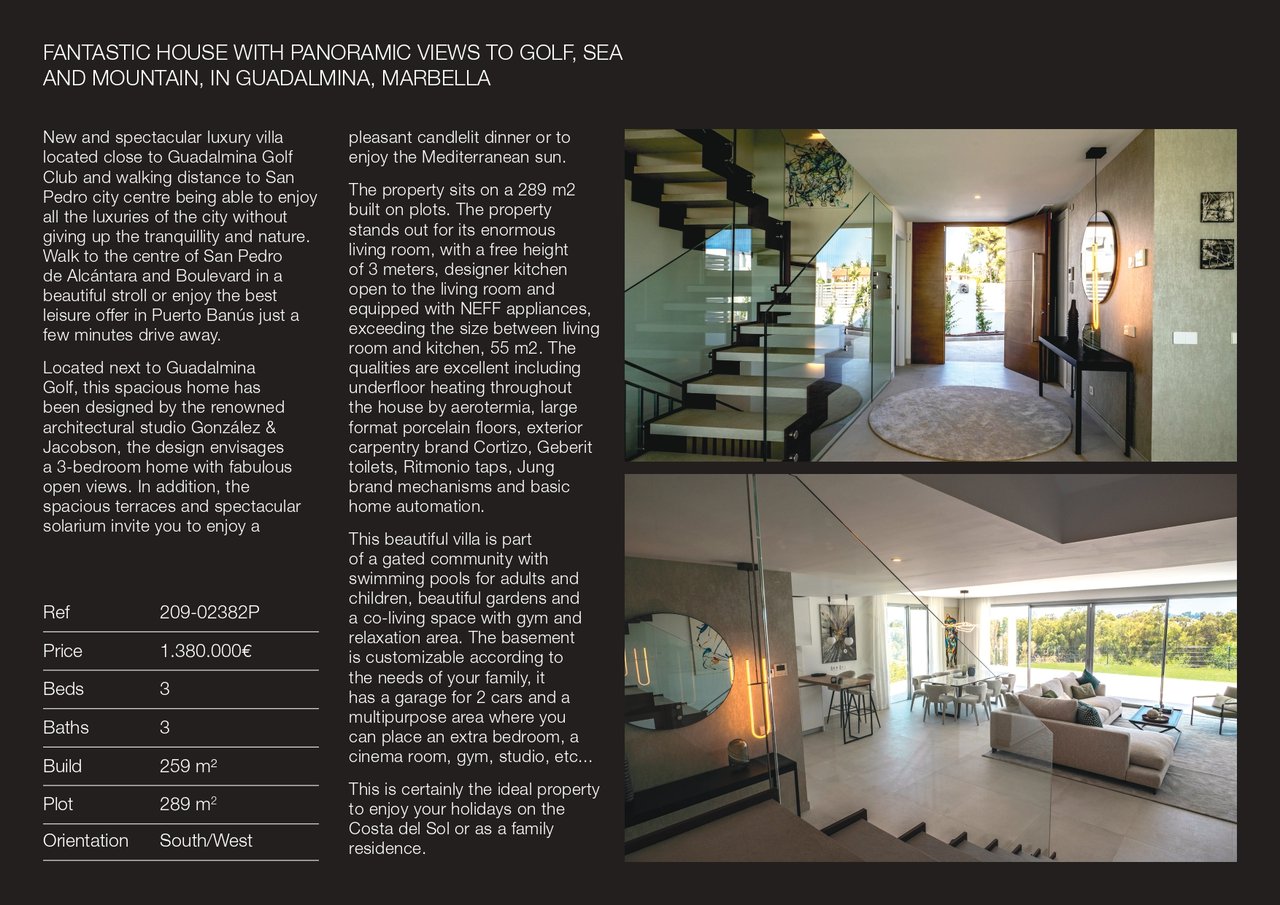 Luxury Semi Detached Villa Near Guadalmina