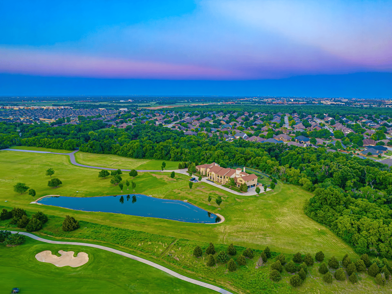 Exquisite Private Estate Overlooking Gaillardia Golf Course in Oklahoma City - Wyatt Poindexter - The Agency