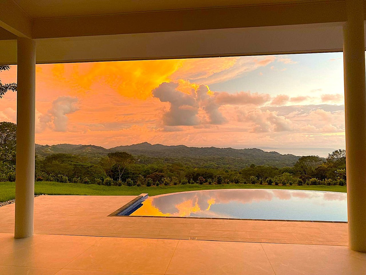 Private 2-Bed Hacienda with Ocean & Mountain Views, Pool & Development Potential in Ojochal