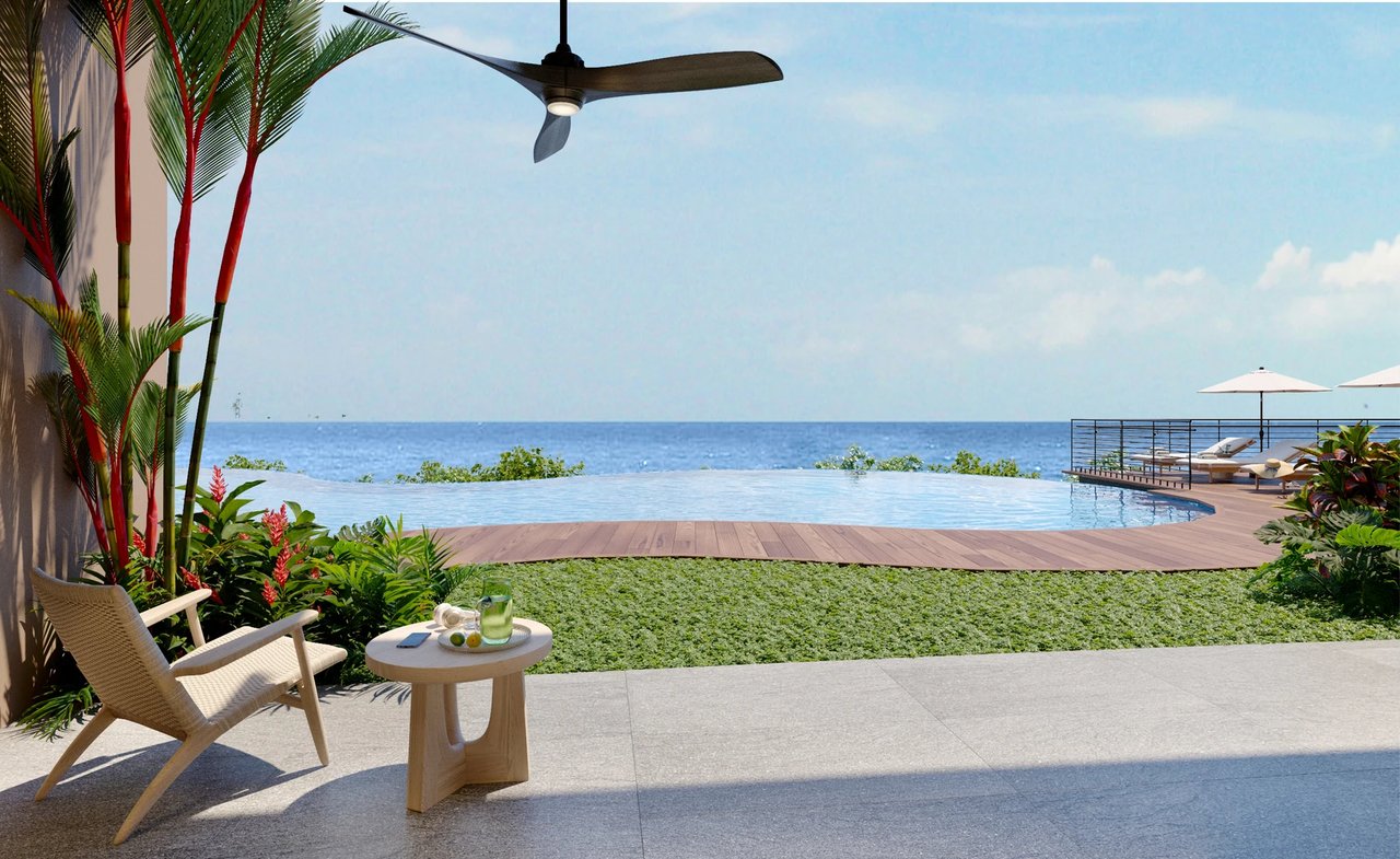 Brand New Pool-Level Oceanfront Condo B102