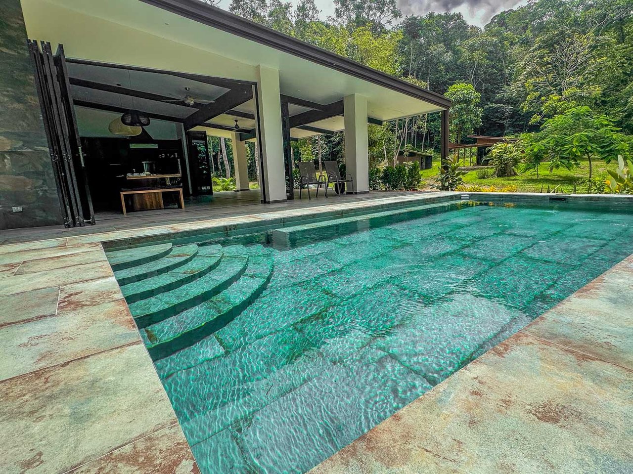 Jungle Home with Riverfront and Orchard in Ojochal Costa Rica