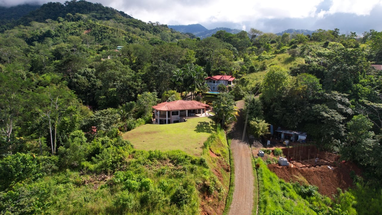 Ocean View home with Stunning Architectural Features in Tranquil Ojochal Hills