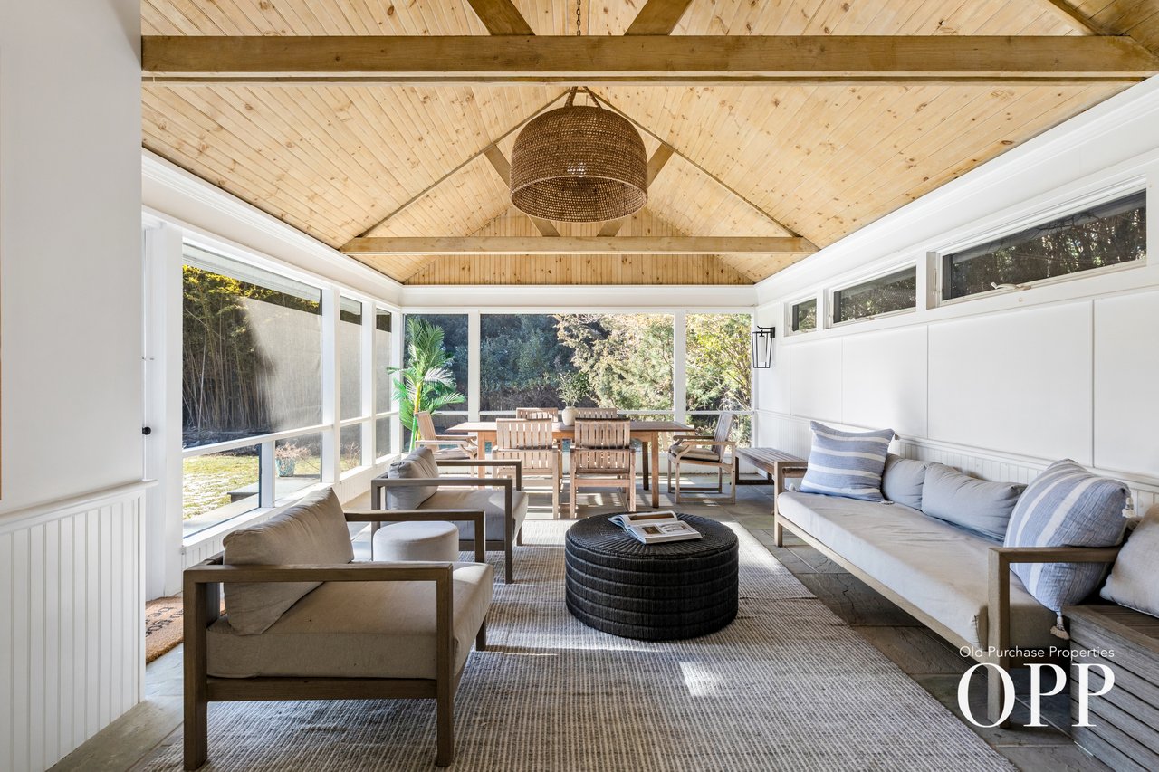 EASY SUMMER LIVING WITH POOL, HOT TUB & SCREENED PORCH