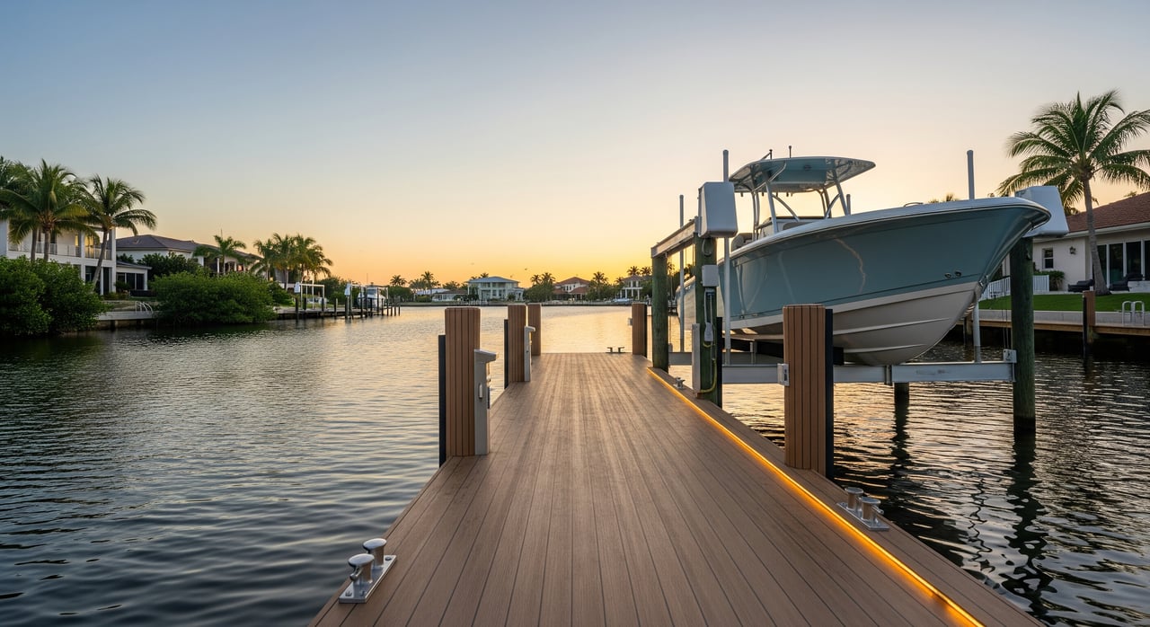Designing Docks And Lifts For Apollo Beach Canal Homes cover