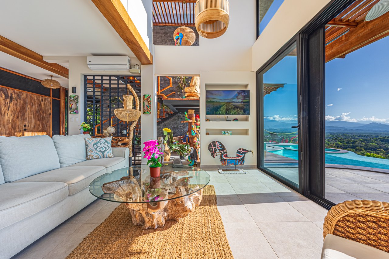 Iconic Luxury Estate with Unmatched Mountain Views | Manuel Antonio Estates