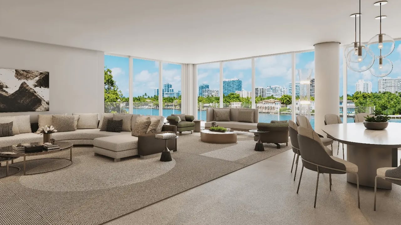 La Mare Residences living room 