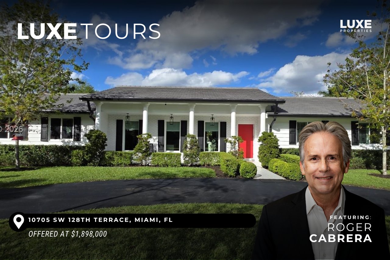 LUXE Tours Presents: 10705 SW 128th Ter, Miami, FL | Private Pool Retreat in Thousand Pines For Sale