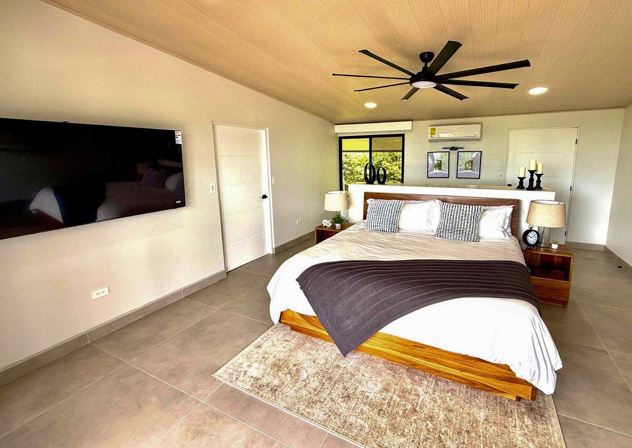 Brand New Modern Luxury 4-Bedroom Home with Pool and Incredible Panoramic Coastal & Ocean Views in Teancum at Tawal near Ojochal Costa Rica