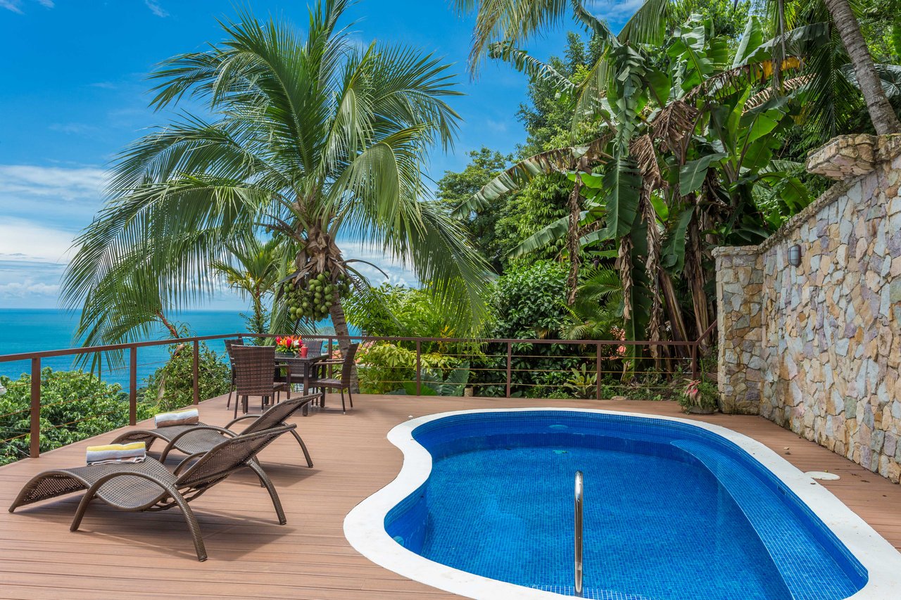 4 Bedroom Ocean View Home in Manuel Antonio, Villa Natura