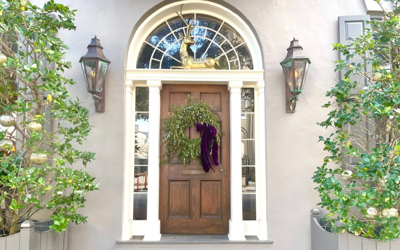 Decking The Halls in Downtown Charleston