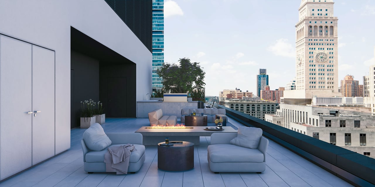 Loft-style 1 Bed | 1.5 Bath Full Service Condo in Gramercy