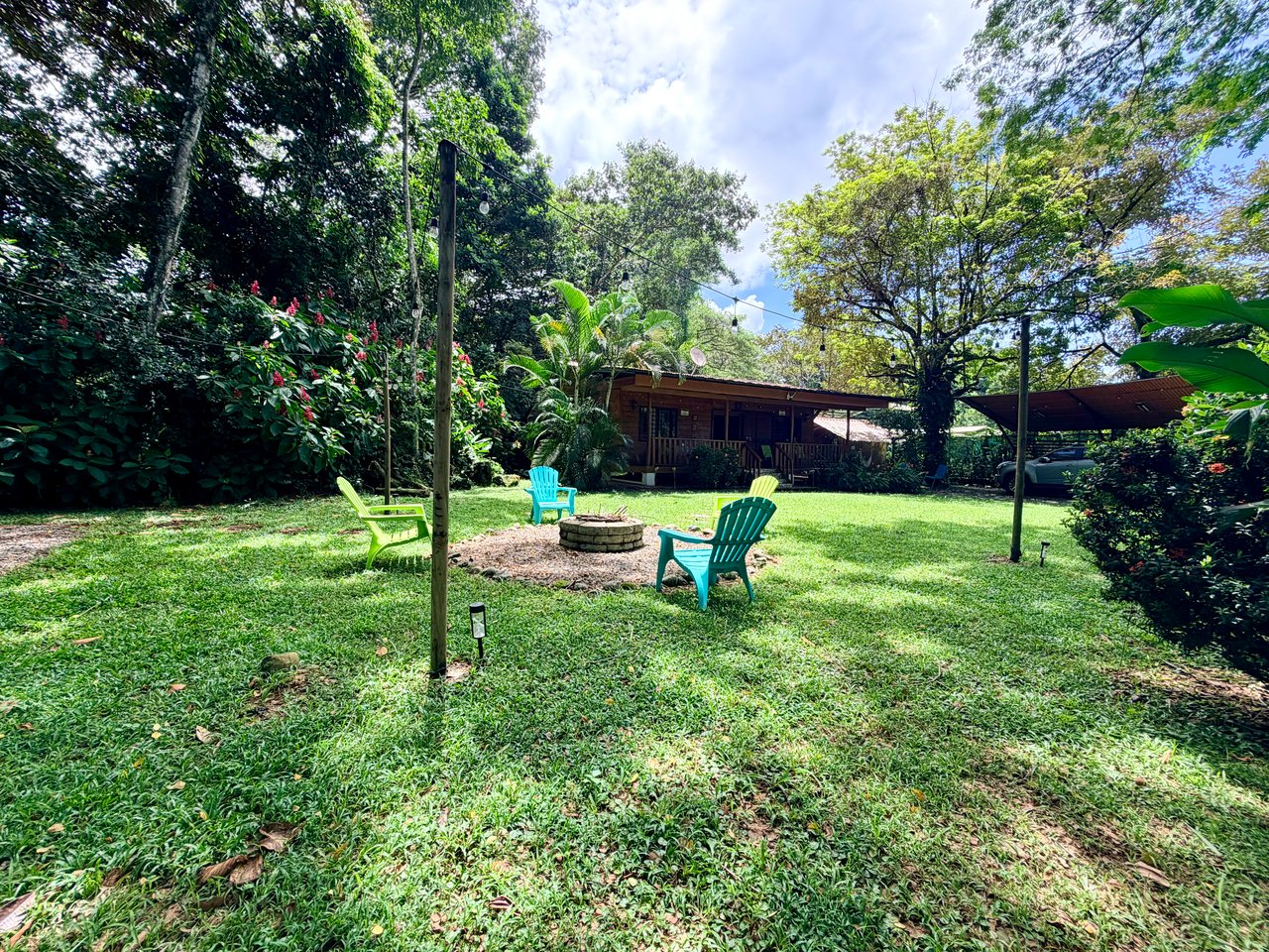 Riverside Cabin in Uvita | 0.98-Acre Estate with Room to Expand
