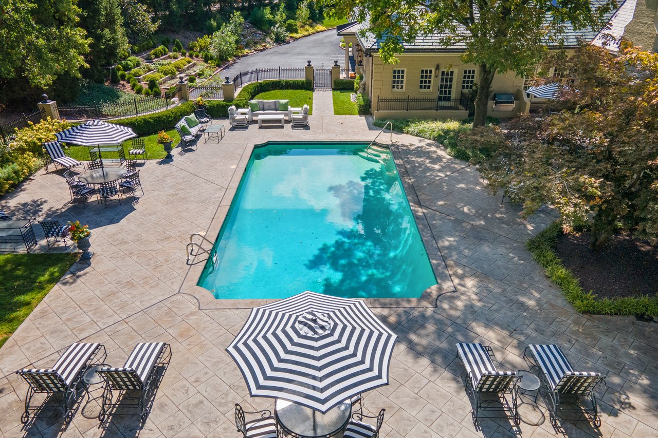 SOLD OFF-MARKET - Ladue Estate on 1.8 Acres with Pool and Over 10,000 sqft of Living Space