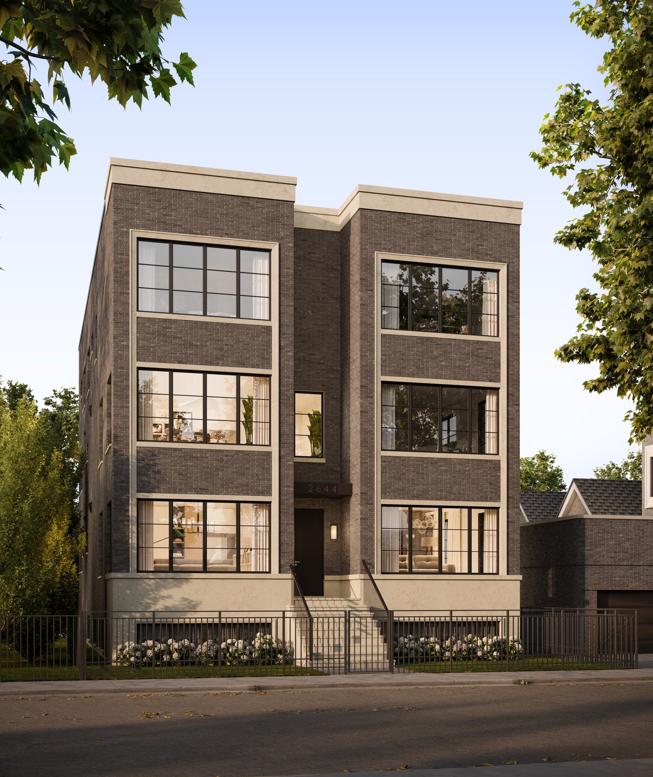 Lincoln Park New Construction | Duplex Residences