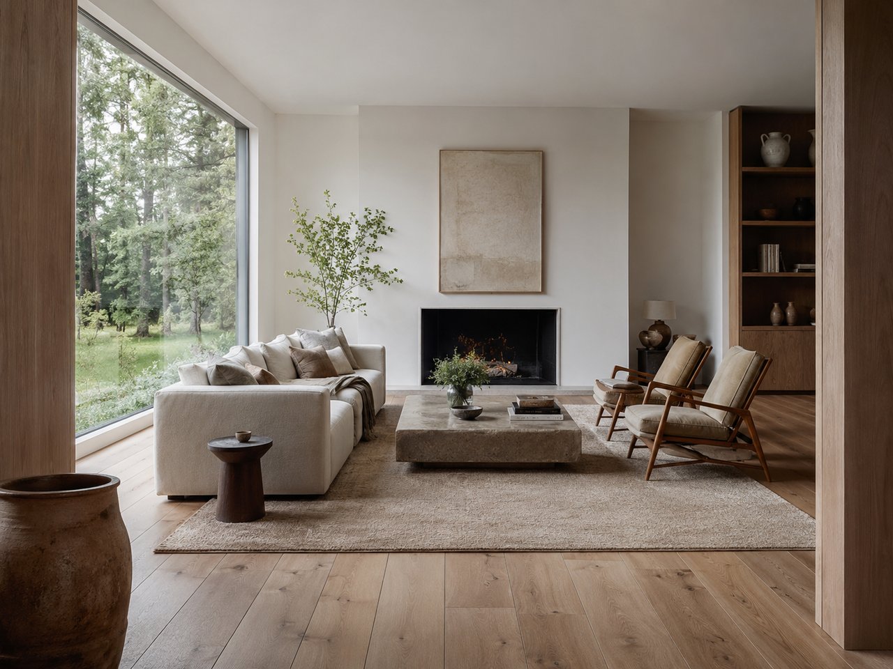 An editorial example of Modern Organic decor in Gig Harbor, WA