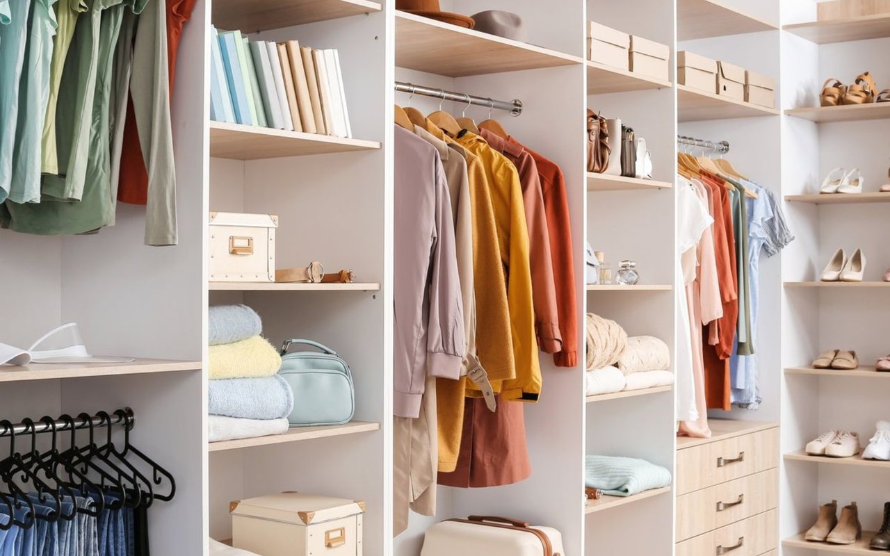 24 Tips to Organize a Small Closet With Lots of Clothes