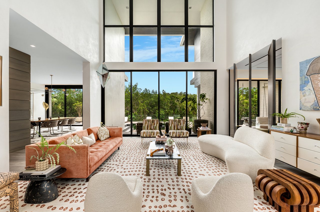Architectural Waterfront Masterpiece in Cocoplum