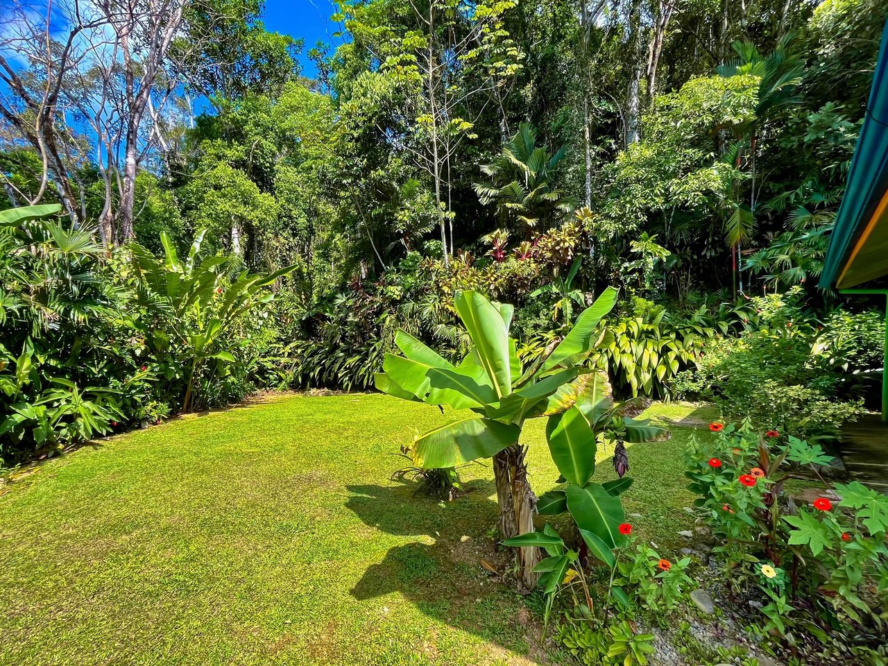 2.35 ACRES- 2 Bedroom Colorful Jungle Home With Ocean Views, Privacy, Room To Build More, Only 10 Min To Dominical!!!