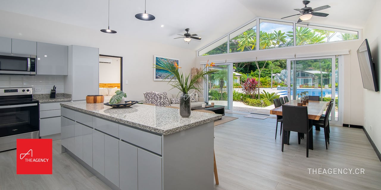 The Point 18 | Contemporary 4BR Villa Steps from the Beach in Gated Playa Avellanas Community