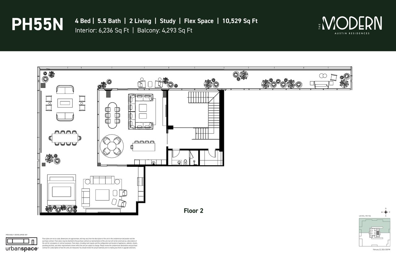 The Modern Penthouse 5502 North