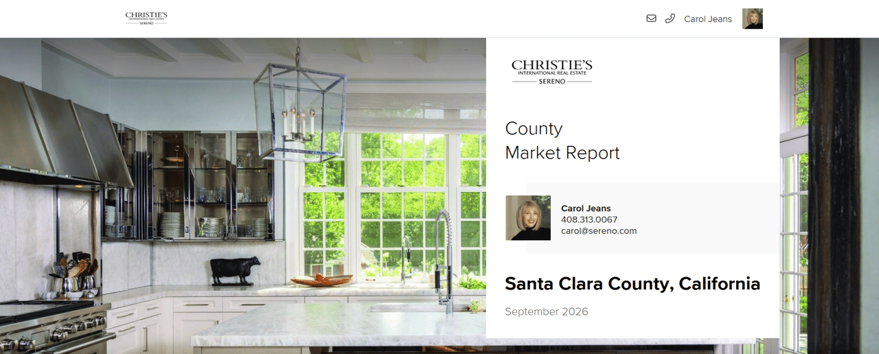 Santa Clara County Market Report - September 2026