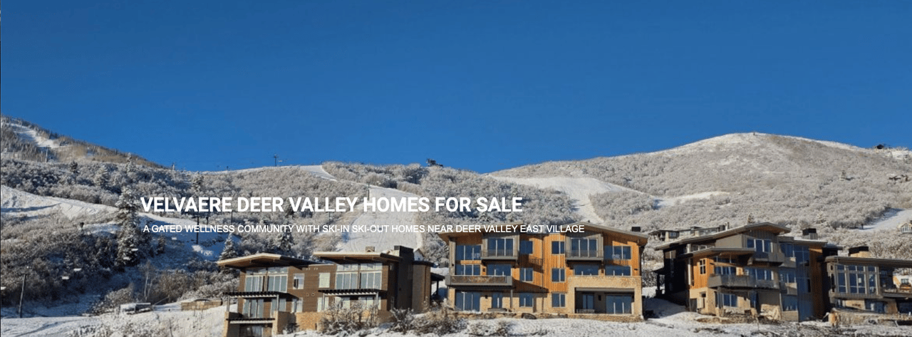 VELVÆRE | WHERE DEER VALLEY LIVING BECOMES A WAY OF WELL-BEING