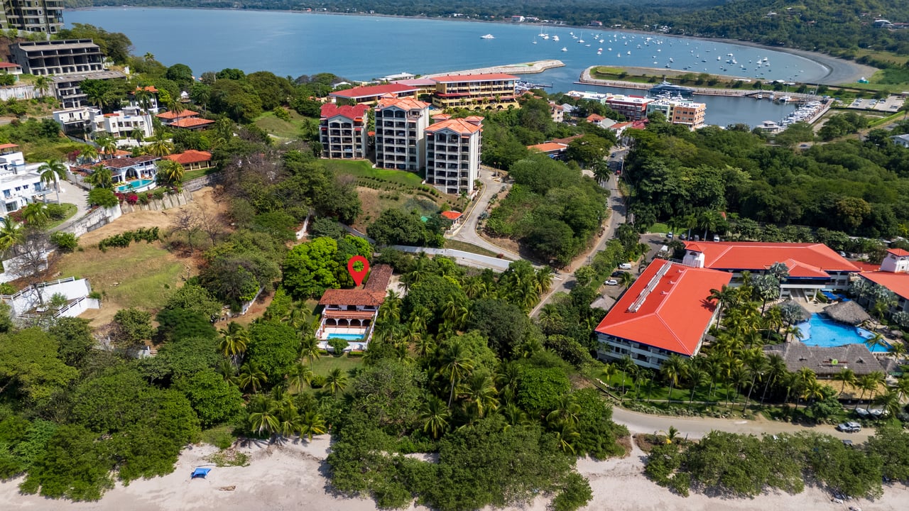 Villa Margarita | Legacy Hacienda-Style Beachfront Estate on Playa Flamingo