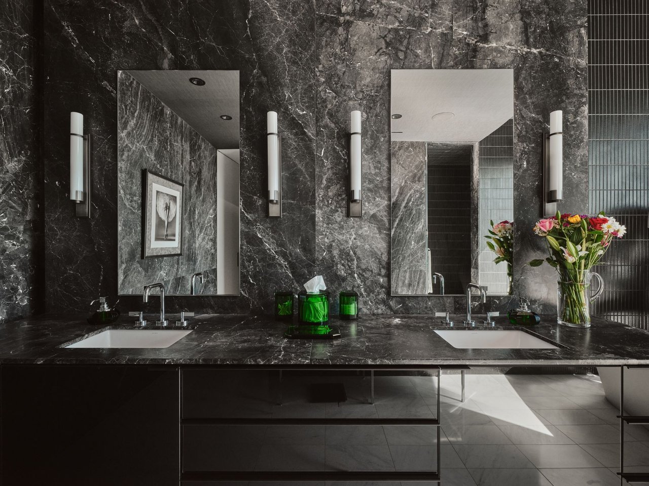Panoramic Views of Living Art at The Austonian