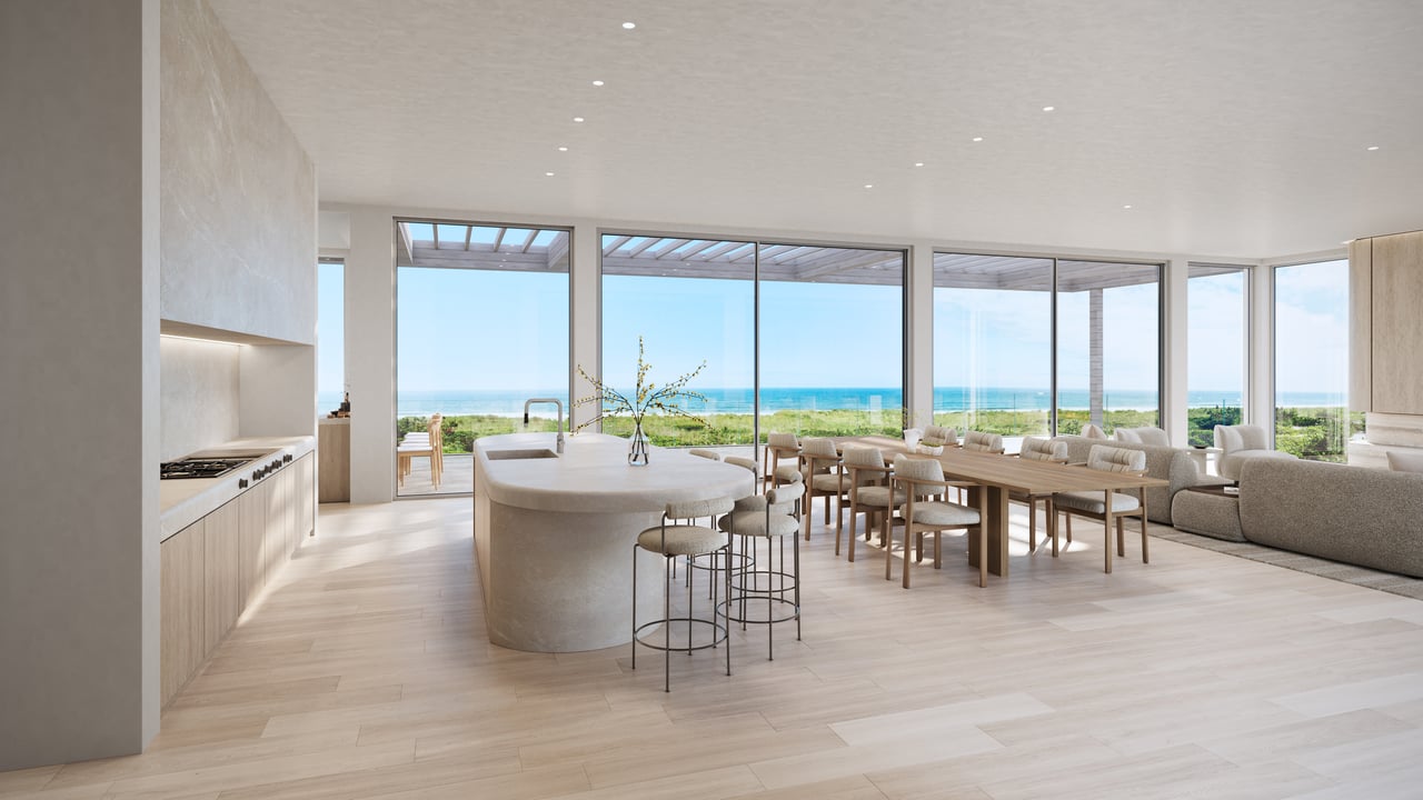 Oceanfront New Design+Build in Bridgehampton