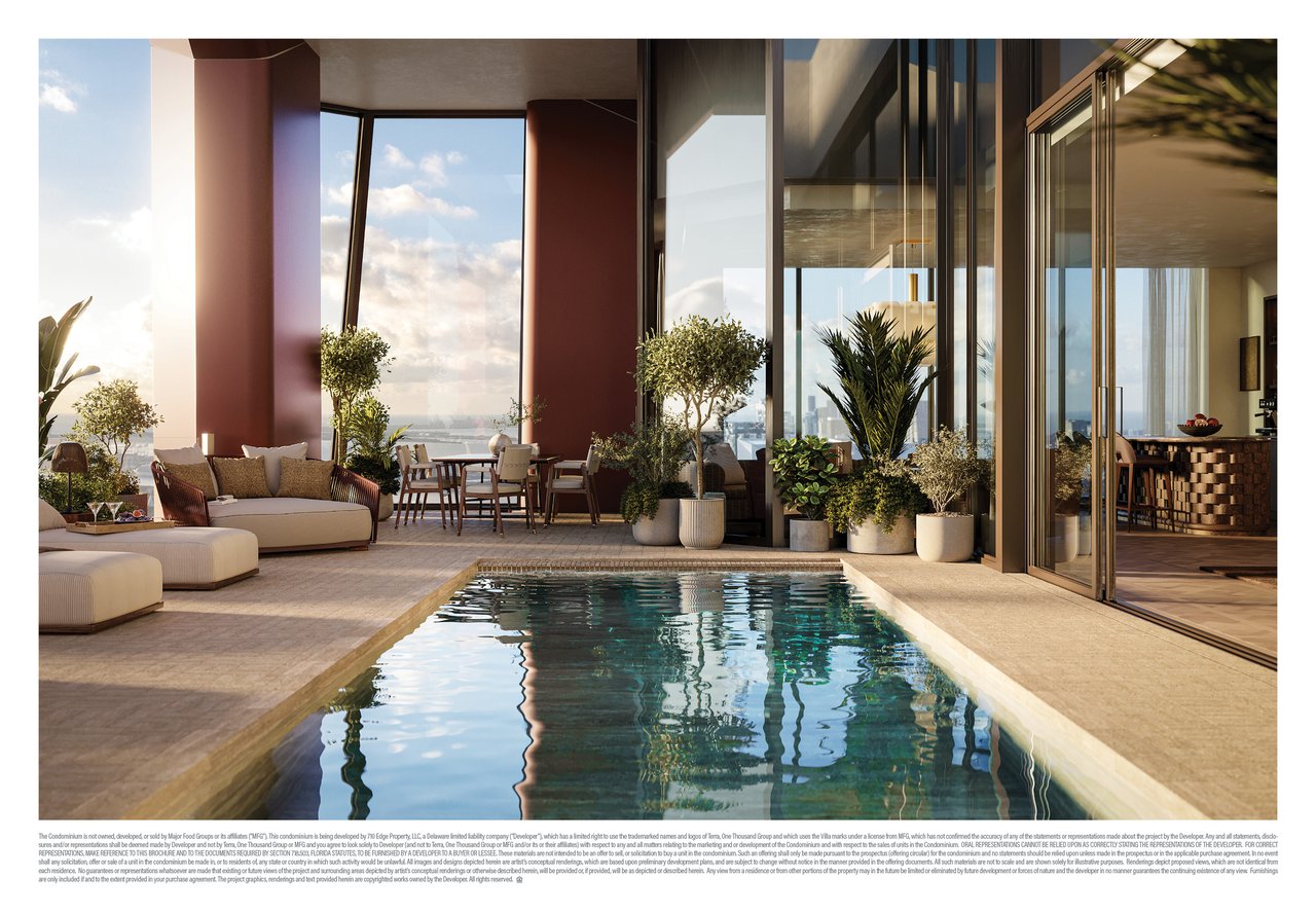 Inside Villa Triplo, Villa Miami’s Three-Level Penthouse