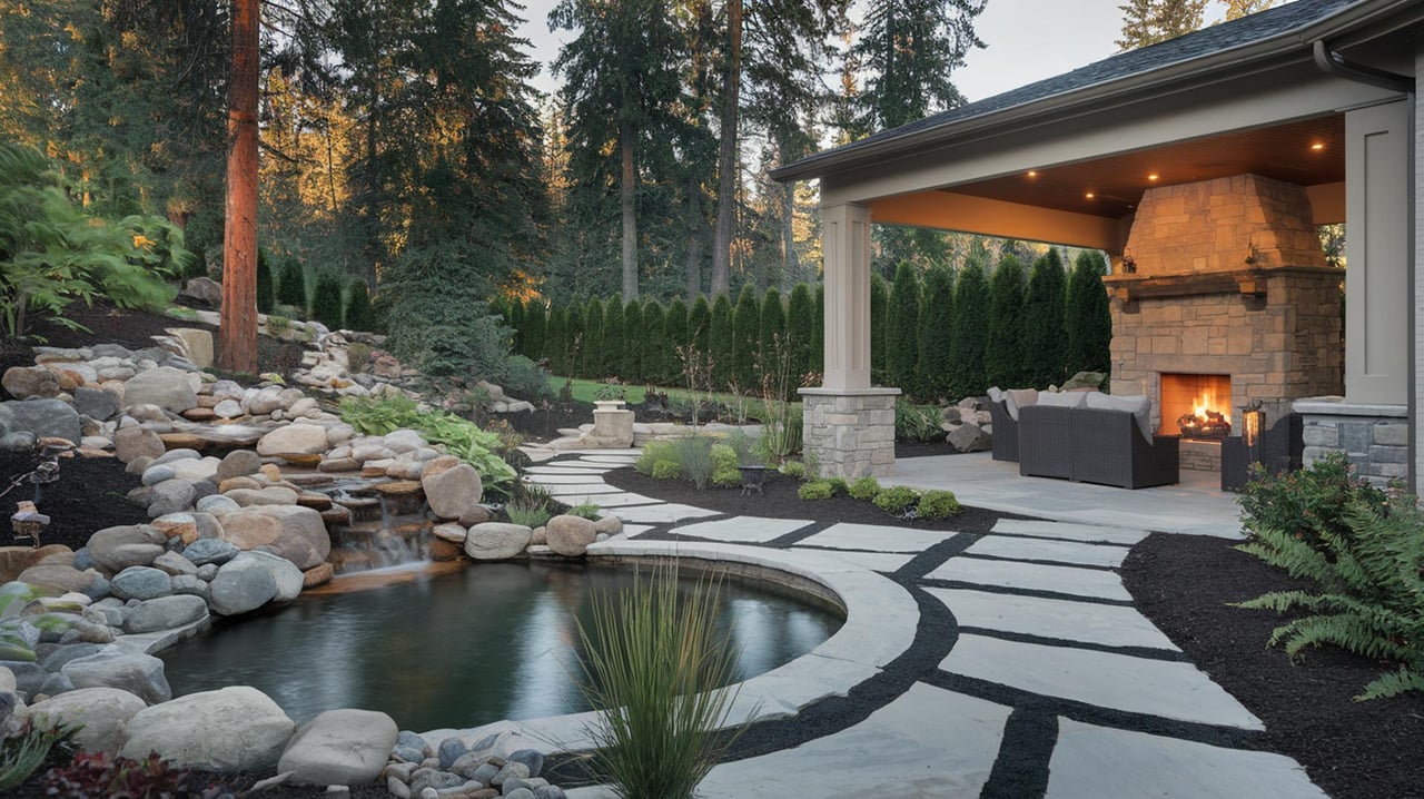 Luxury Home Landscaping Ideas in North Bend, WA