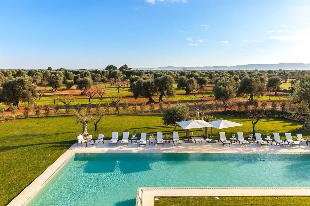 Intimate Villa Surrounded by Olive Trees Near the Town of Fasano