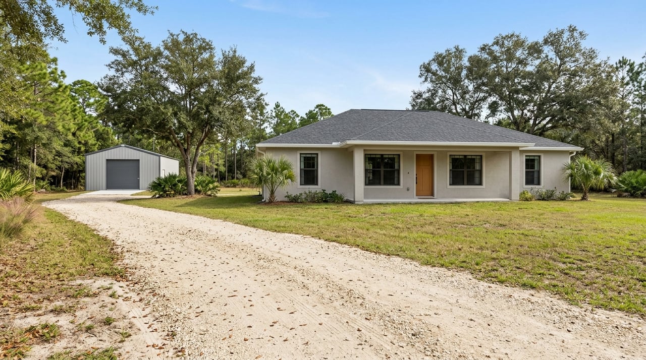 Life On Acreage Near Brooksville: Space, Projects, Pace