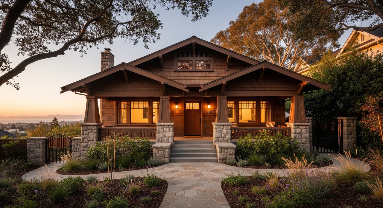 Berkeley Craftsman and Brown Shingle Styles