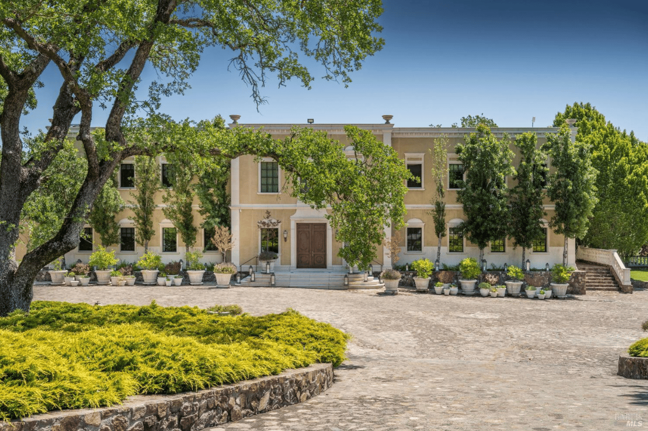 This French-Style Estate in Sonoma Comes With an Acre of Cabernet Sauvignon Vines. It Can Be Yours for $15 Million.