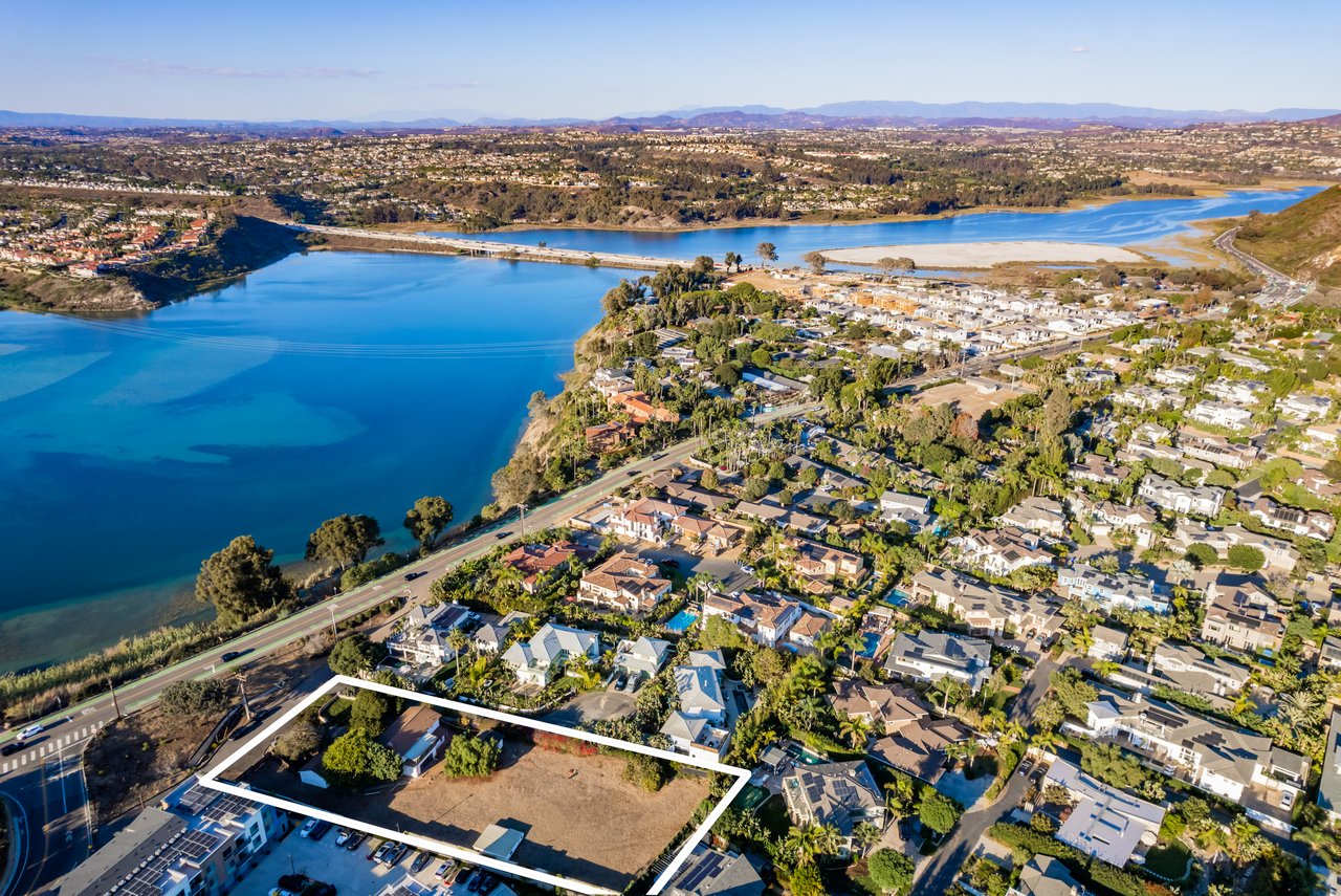 aerial view, Encinitas lot, for sale, encinitas real estate