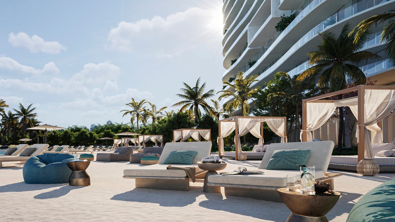 One Park Tower amenities beach