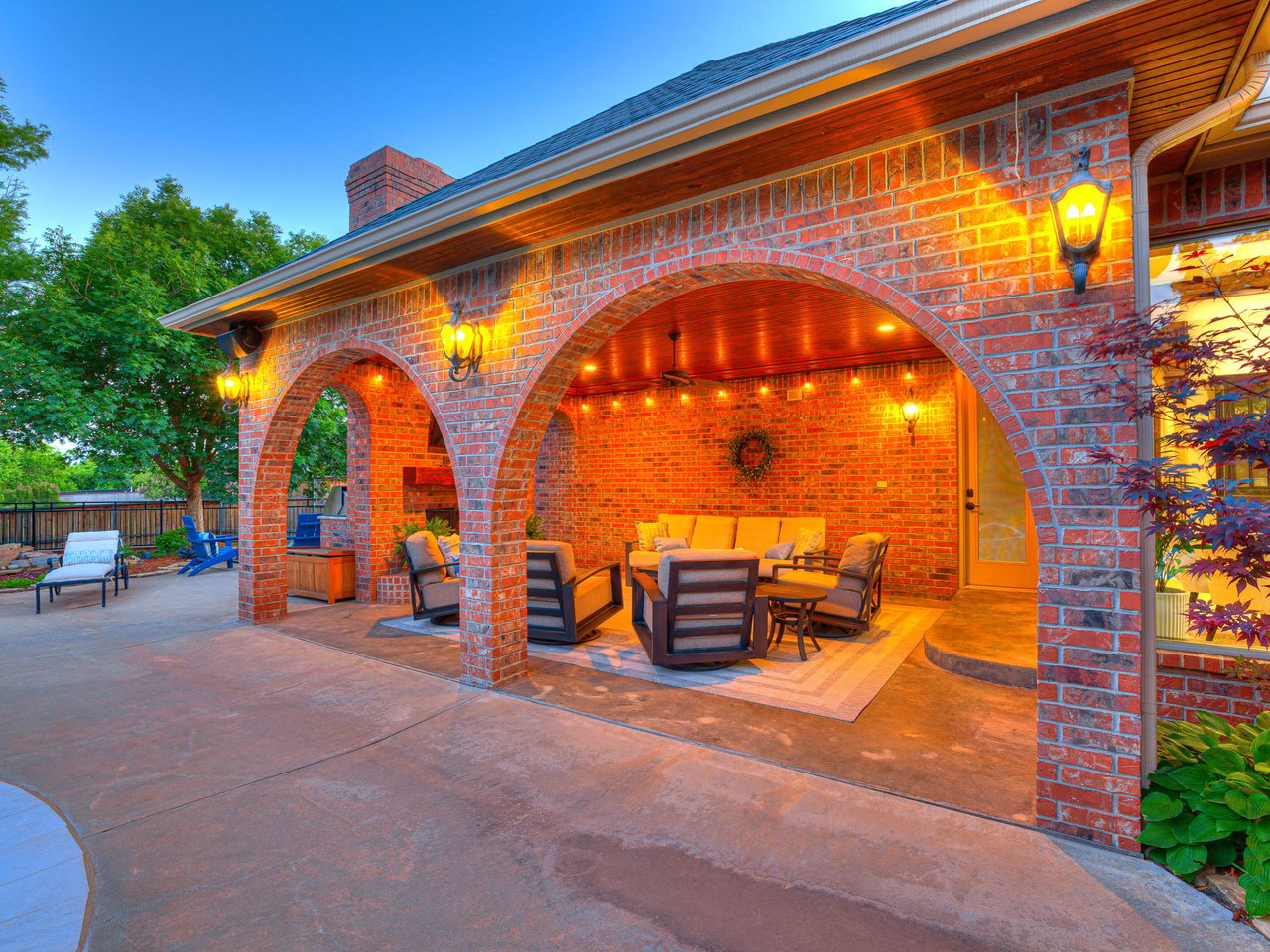 Listing of the Week: The Home That Has Everything 8316 NW 125th Street, Oklahoma City | Gated Cobblestone Community - Wyatt Poindexter - The Agency OKC