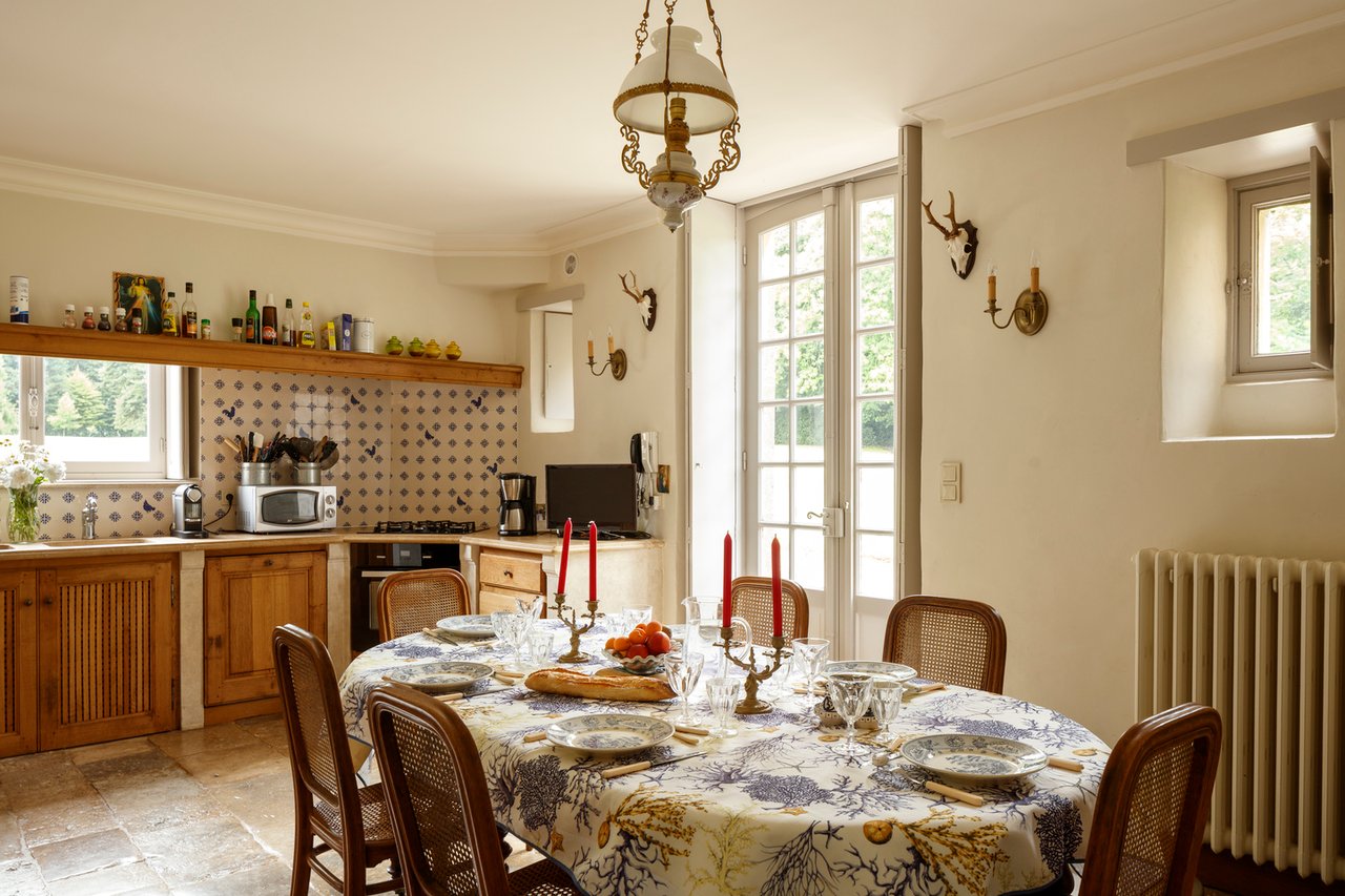 Chateau De Servigny-Historic Chateau in Normandy With Pool