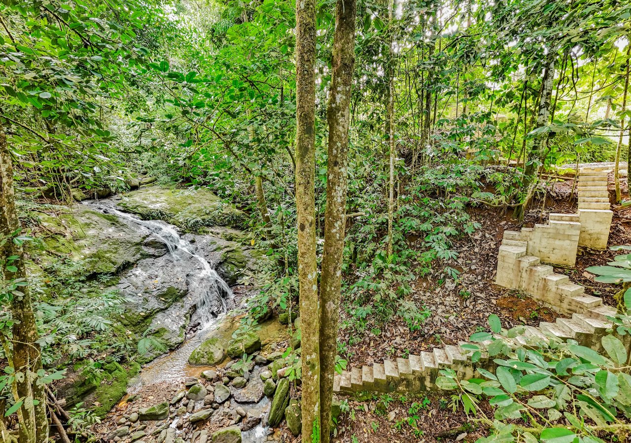 Self-Sustaining Mountain Estate for Sale in Costa Rica – 7.63 Acres with Waterfall, River & Multiple Homesites